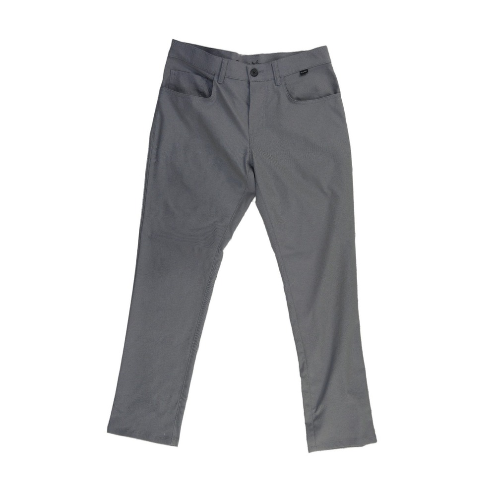 TravisMathew Pants Men's Size‎ 30x30 Gray Performance 5 Pocket Slim Golf